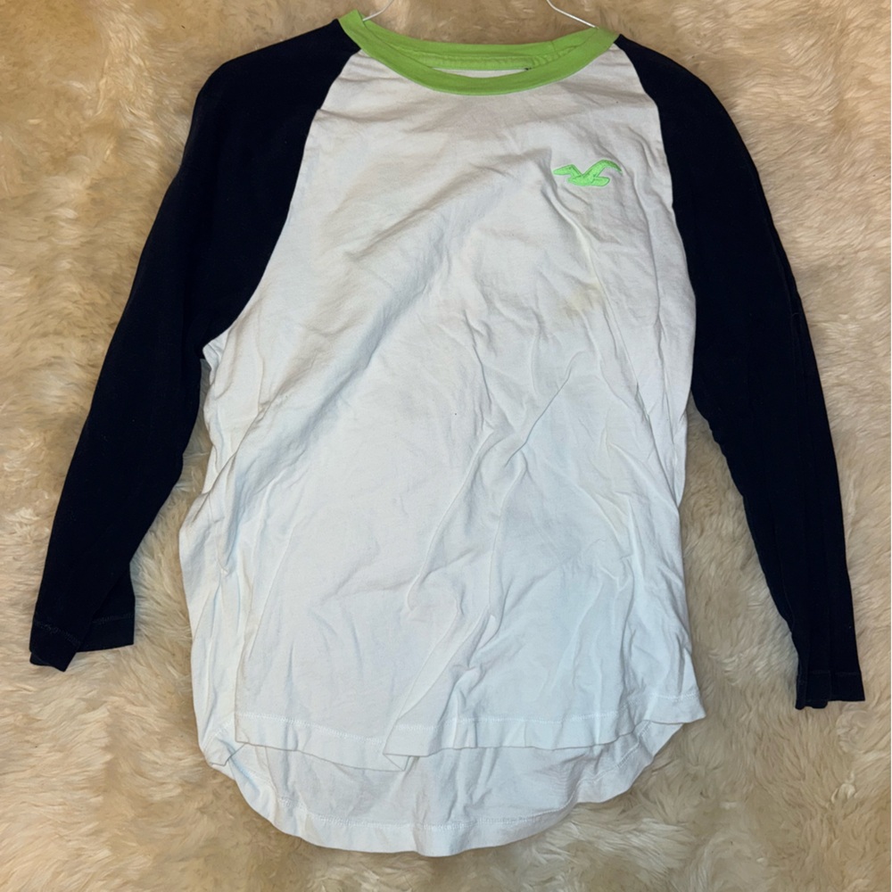 Hollister baseball shirt
